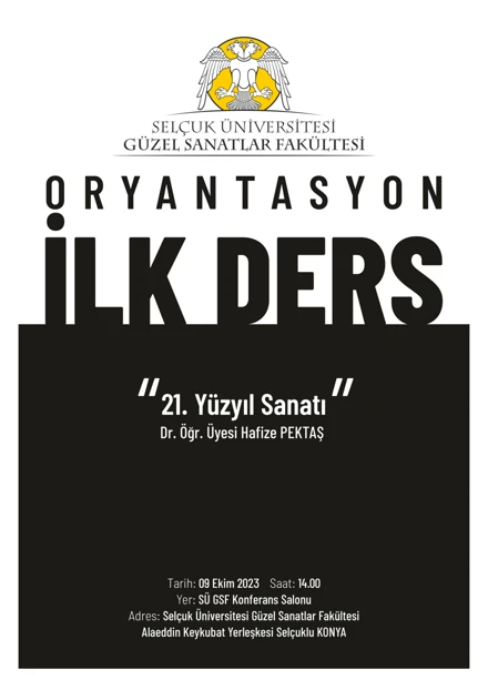 GSF'de İLK DERS